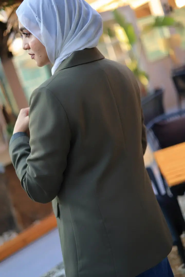 ZAYTA Cairo Olive Blazer